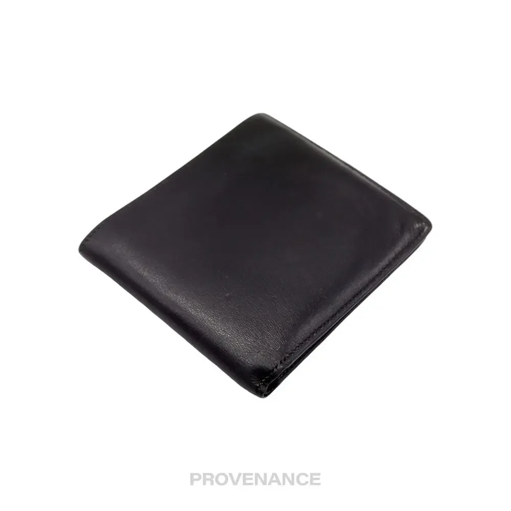 🔴 Hermès 10CC Compact Wallet - Black Noir Box Calfskin